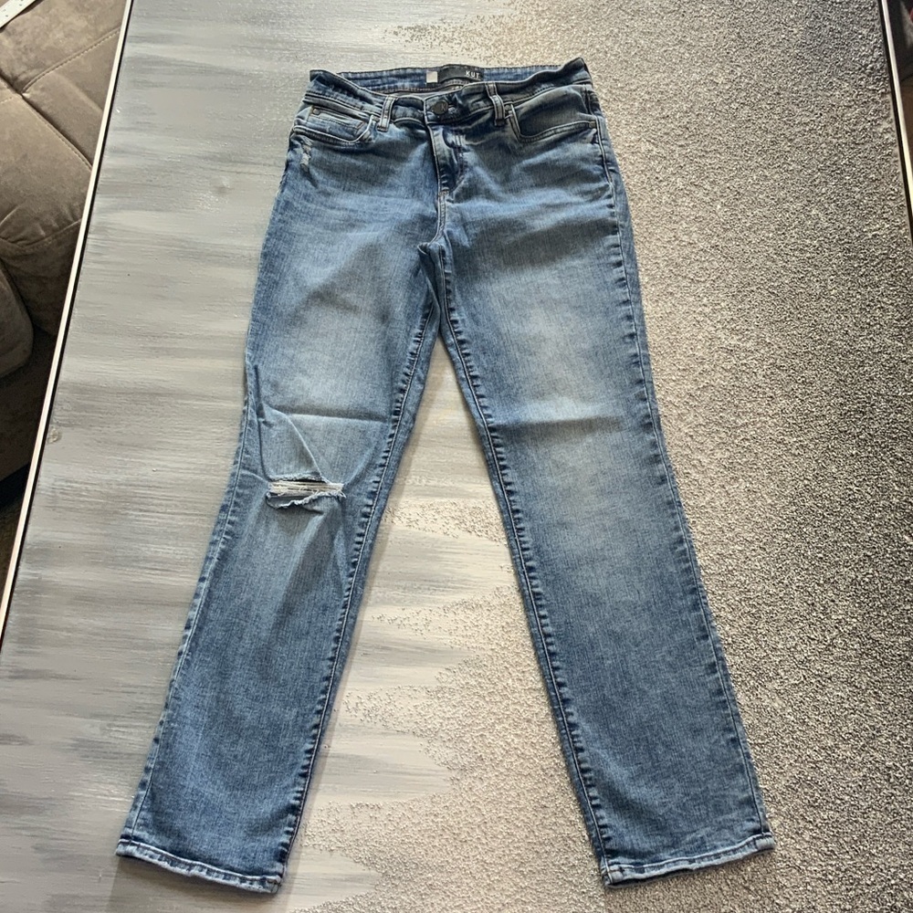 Kut from the Kloth Denim Straight Leg Jeans - Picture 1 of 10